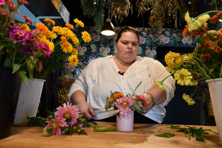 How one gardener’s neighbors shared their land  to help her start a flower business